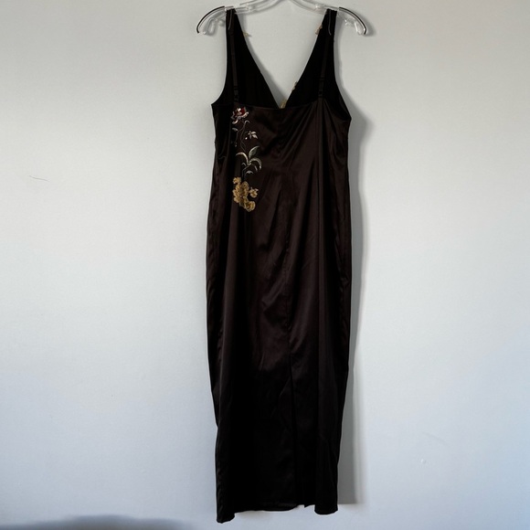 Planet Black Embroidered Dress – Size 12 whimsy goth - Picture 5 of 9